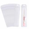 100Pack Resealable Beadable Pen Packaging Clear Pen Bags Great for Bead Pen Office Home Party Favor Food Storage Cookies Sample Jewelry Snack (2.16x8.66inch) view 2