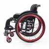 Lightweight Wheel Chair For Adults,Aluminum Alloy Wheelchair,Sports Folding Transport Wheelchair,Self-propelled Manual Wheelchairs,Mobility Aids For Adult,with Handbrakes,Quick Release Rear Wheels(Siz view 1