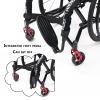 Lightweight Wheel Chair For Adults,Aluminum Alloy Wheelchair,Sports Folding Transport Wheelchair,Self-propelled Manual Wheelchairs,Mobility Aids For Adult,with Handbrakes,Quick Release Rear Wheels(Siz view 4