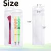100Pcs Resealable Beadable Pen Packaging Bags,Clear Pen Pouch Bags Great for Focal Bead Pen Small Business Office Home Party Favor Food Storage Cookies Sample Jewelry Snack (2.75x8.66inch) view 3
