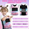 Janmercy Weighted Vest for Kids Ages 4 to 7 and Ages 8+ Boy Girl Adjustable Breathable Compression Vest for Processing Issue(Mermaid,Medium,Tie-dye) view 4