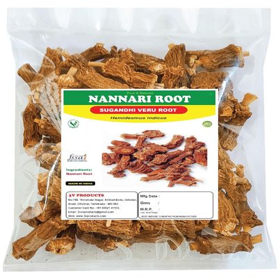 NineLife Basics NENA Nannari Roots - Pack of 2x100g - Sugandhi Veru | Anantmool | Indian Sarsaparilla | Hemidesmus Indicus for Body Heat Reduce & Diabetics