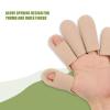 10pcs Castor Oil Pack Wrap for Fingers, Comfortable Wrapping Castor Oil Castor Oil Hand Pack Wrap Organic Cotton Reusable Castor Oil Pads for Finger Relaxing view 4