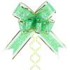 20 Pieces Large Pull Bows, Heart-Shaped Gift Bow,6 inches,Christmas, Party Birthday Gift Wedding Ribbon Bows for Wrapping Boxes or Flower Decorations, Valentine's Day Gift Decorations (Green) view 1