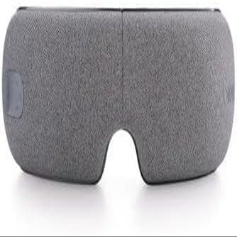 aiqiua Eye Massager with Heat, Optional Music, Customizable Eye Massage Machine for Fatigue Relief, Dry Eyes & Better Sleep