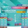 Electrolyte Powder Sugar-Free Hydration Packets Variety Pack HydroMATE 30 Sticks view 1