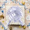 6 Pieces Big Pull Bow Gift Wrapping,6 inches, Pull Bow Ribbon Pull Bows for Christmas Wedding Baskets Valentine's Day Bows Ribbon Large Bow for Gift Wrapping (Silver) view 3