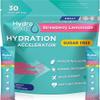 Electrolyte Powder Sugar-Free Hydration Packets Strawberry Lemonade HydroMATE 30 Sticks view 1
