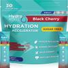 Electrolyte Powder Sugar-Free Hydration Packets Black Cherry HydroMATE 30 Sticks view 1