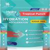 Electrolyte Powder Sugar-Free Hydration Packets Tropical Punch HydroMATE 16 Sticks view 1