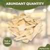 2.75" Disposable Wooden Taster and Sampling Spoons - Pack of 1000ct view 2