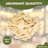 2.75" Disposable Wooden Taster and Sampling Spoons - Pack of 100ct view 2