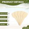2.75" Disposable Wooden Taster and Sampling Spoons - Pack of 100ct view 4