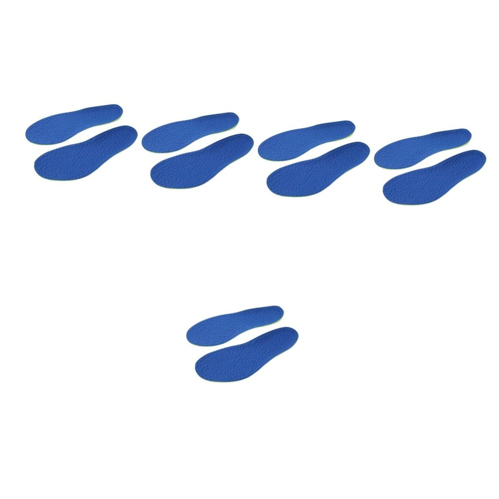 Beaupretty 5pairs Replacement Insoles Women Shoe Inserts Massage Particles TPU Foaming for Foot Fatigue Reduction