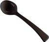 zappy Black Plastic Serving Utensils, Disposable Plastic Serving Spoons 10" Reusable Disposable Serving Utensils, Heavy Duty Black Serving Spoon Set For Weddings Catering Buffets Parties & Events (36) view 1