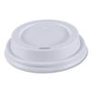 Boardwalk Hot Cup Lids, Fits 8 oz Hot Cups, White, 50/Sleeve, 20 Sleeves/Carton view 2