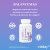 Citrate and Pure Magnesium Oxide 500mg - High Absorption No Preservative 100% Natural Ingredients - Balancemag Vitday 90 Capsules, White view 2