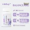 Citrate and Pure Magnesium Oxide 500mg - High Absorption No Preservative 100% Natural Ingredients - Balancemag Vitday 90 Capsules, White view 4