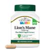 21st Century Lion's Mane 2,100 mg, Plus Black Pepper Extract, Vegetarian Capsules, 60 Count view 1