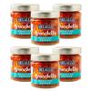 DeLallo Roasted Pepper Bruschetta Topping, 7.05 oz. Jar, (6 Pack), Made in Italy, Ready-to-Use Condiment view 1