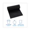 Boardwalk Low-Density Waste Can Liners, 16 gal, 1 mil, 24 x 32, Black, 10 Bags/Roll, 15 Rolls/Carton view 2