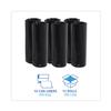 Boardwalk Low-Density Waste Can Liners, 16 gal, 1 mil, 24 x 32, Black, 10 Bags/Roll, 15 Rolls/Carton view 3