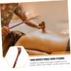 Beaupretty 4pcs Extendable Back Scratcher Wooden Back Scratcher for Arthritis Pain Relief Stress Relief view 4