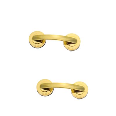 MAGICLULU 2pcs Grab Bar Safety Handle for Bathing Non-Skid Support for Elderly and Injured Punch Installation Strong Bearing Capacity Reusable Cup Design