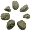 Satin Crystals Pyrite Tumbled Stone Pocket Prosperity 1.0-1.25 inch / 7 Gems view 1
