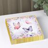 20 Pack Purple Butterfly Napkins,Disposable Flower Paper Napkins for Weddings Birthdays Baby Showers Parties and Table Decorations,Spring Summer Garden Theme Decorative Cocktail and Luncheon Napkins view 4