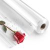 SMART&CASUAL Clear Cellophane Wrap Roll (16 in x 300 ft) 3 Mil Thick Wrapping Plastic Film for for Gift Basket Treats Goodie Bouquet Flower Wrapping Covering Packing Supplies view 1