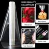 SMART&CASUAL Clear Cellophane Wrap Roll (16 in x 300 ft) 3 Mil Thick Wrapping Plastic Film for for Gift Basket Treats Goodie Bouquet Flower Wrapping Covering Packing Supplies view 3