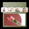 SMART&CASUAL Clear Cellophane Wrap Roll (16 in x 300 ft) 3 Mil Thick Wrapping Plastic Film for for Gift Basket Treats Goodie Bouquet Flower Wrapping Covering Packing Supplies view 4