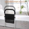 YJGH Bed Rails for Elderly Adults Safety, Bed Assist Rails for Seniors, Double Stabilizer Bars Design with Storage Pocket & Fall Prevention Guard, Fits King, Queen, Full, Twin Bed(with Light) view 3