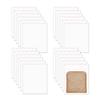 Clear Resealable Cellophane Bags 300 Count 6" x 6" Self Sealing Cello Bags Square Adhesive Plastic Bag for Packaging Bakery Candy Pastry Cards Artwork Crafts Gifts view 1