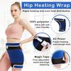 AOBOCO Hip Heating Pad for Hip/Sciatica Pain Relief - Heated Hip Brace Support 86-158 Adjustable - Thigh/Buttock Electric Heat Pad Fits Both Legs and Men Women Mom view 4