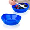 2Pack Spill Proof Scoop Bowl with Non-Skid Suction Base, Adaptive Self-Feeding Dinnerware for Elderly and Disabled view 1