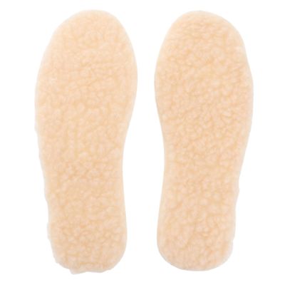 minkissy 2pairs Thermal Wool Insoles Heating Heel Pads for Boys and Girls Shoes Winter Insole Breathable and Warm Material