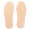 minkissy 2pairs Thermal Wool Insoles Heating Heel Pads for Boys and Girls Shoes Winter Insole Breathable and Warm Material view 1