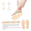 minkissy 2pairs Thermal Wool Insoles Heating Heel Pads for Boys and Girls Shoes Winter Insole Breathable and Warm Material view 3