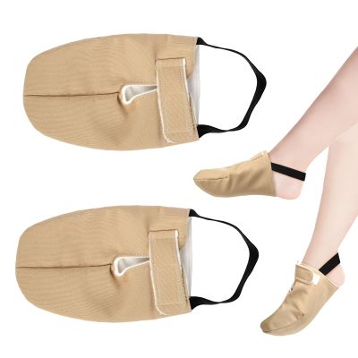 2pcs Castor Oil Pack for Front Feet, Comfortable Foot Castor Oil Pack Reusable Castor Oil Wrap Organic Castor Oil Compress Wrap for Women (Castor Oil Not Included)