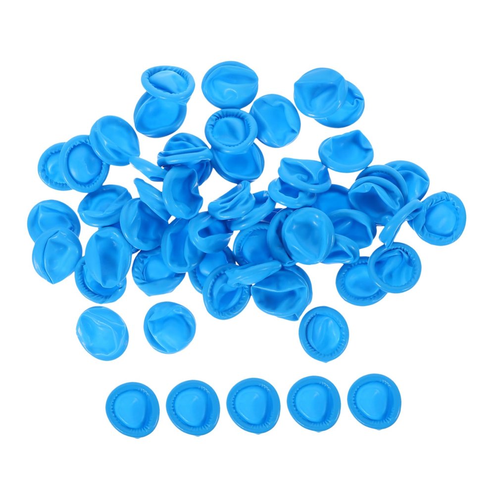 100pcs -Static Finger Covers Butyronitrile Protective Coats for Gardening and Industrial Use Breathable and Comfortable for Injured Fingers