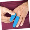 100pcs -Static Finger Covers Butyronitrile Protective Coats for Gardening and Industrial Use Breathable and Comfortable for Injured Fingers view 3