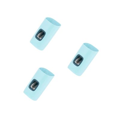 Beaupretty 3pcs Boys and Girls Toothpaste Dispenser Holder Wall-Mounted Toothpaste Squeezer for Travel