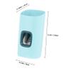 Beaupretty 3pcs Boys and Girls Toothpaste Dispenser Holder Wall-Mounted Toothpaste Squeezer for Travel view 2