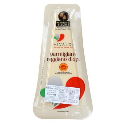 Vivaldi Parmigiano Reggiano DOP Wedge, 7 oz, 6 Pack