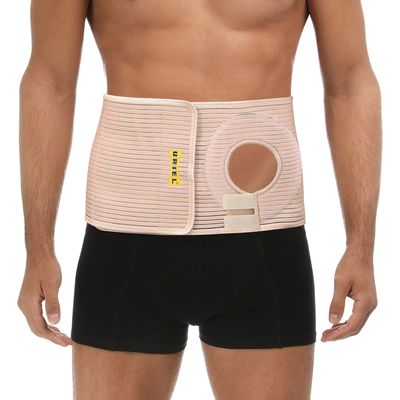 URIEL Abdominal Ostomy Belt Ostomy Supplies Stealth Support Belt Bag for Men Women, Comfortable for Post Operative Care After Surgery Size 4 (40.25'-44')