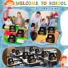 48 Pack Back to School Box Party Favor Paper Boxes Candy Box Bags Decorations for Students Foldable First Day of School Classroom Decorations for Last Day of School Supplies Pool Party Decorations view 4