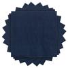 JAM PAPER Small Beverage Napkins - 5 x 5 - Navy Blue - 50/Pack view 1