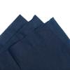 JAM PAPER Small Beverage Napkins - 5 x 5 - Navy Blue - 50/Pack view 4